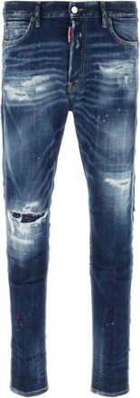 Dsquared2 Blue Denim Slim-fit Jeans