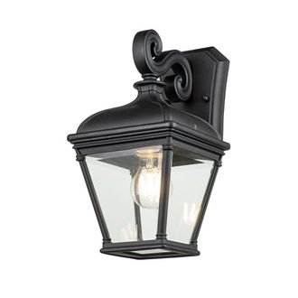 Netlighting Bayview Outdoor Wall Lantern Black IP44