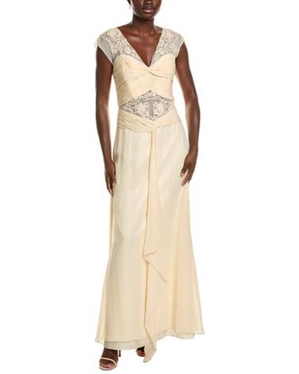 Issue New York Issue New York Silk Shell Solid Gown