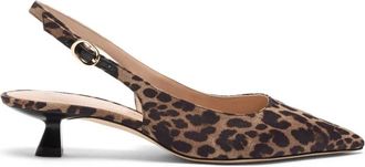 Stuart Weitzman Schoenen, Dames, Bruin, 39 1/2 EU, Stuart Sculpt Slingback 35