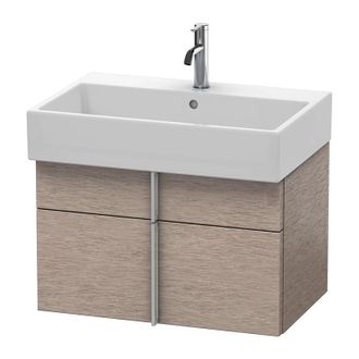 Duravit Duravit Vero Air Mueble De Pared 68,4 X 43,1 Cm, 1 Caj&oacute;n, 1 Extra&iacute;ble, Para Vero Air 235070, Color (frente/cuerpo): Roble Cachemir Chapa De Madera Aut