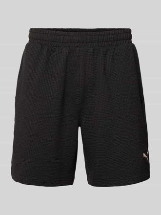 Puma Shorts mit Logo-Stitching in Black, Gr&ouml;&szlig;e XXL