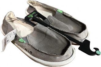 Sanuk Women Donna Hemp Slip On In Clay Gray