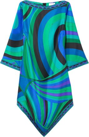 Pucci Tunica con stampa astratta - Verde