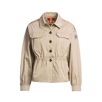 Parajumpers Light Jackets, female, Beige, Size: XS Fiona Jacket