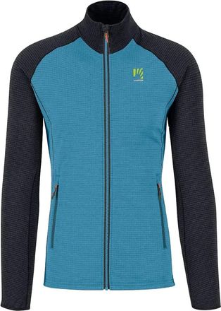 Karpos Full Zip Vulcan Jas - Heren - Outdoor shirts - Blauw - XL - Polyester - Fitness
