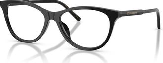 Dolce & Gabbana Dg 3443 Optisch Montuur - unisex - Brillen - Zwart - 53 MM - Accessoires