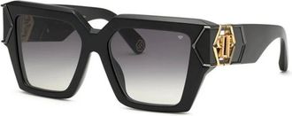 Philipp Plein Dames, Accessoires, Zwart, Maat: 55 MM