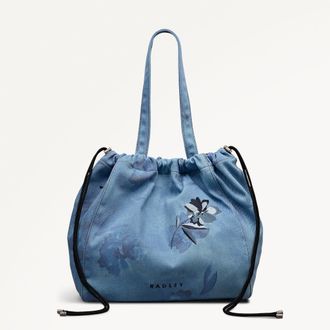 Radley London Eden Row - Denim Large Open Top Tote Denim - 113142