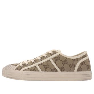 Gucci GG Sneaker Beige Ebony Monogram 786382-FADFR-9746