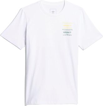 adidas originals Quality Graphic T-Shirt White IJ0980