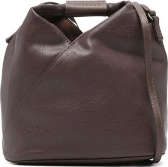 Maison Margiela Tassen, Dames, Bruin, ONE Size, Katoen, Japanse Crossbody Tas