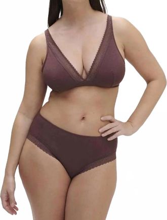 Simone P&eacute;r&egrave;le Eugenie Wireless Triangle Bra In Byzantine
