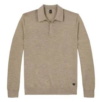 Wahts Mens Knitwear, TargetGroup:Men Mid Camel Melange / XXL