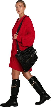Belle & Bloom Still The One Chunky Oversize Knit in Red at Nordstrom, Size Medium Au