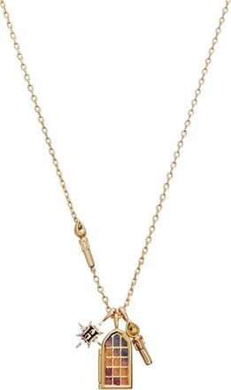 Alex and Ani Harry Potter Hogwarts Great hall Cluster Charm Necklace in Gold at Nordstrom