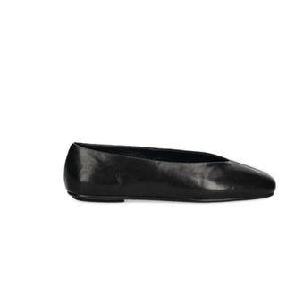 Jeffrey Campbell Black Flat Shoes Elegant Style