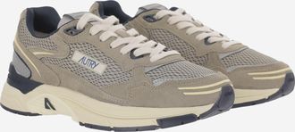 Autry Mens Sneakers Hyperway Multicolour Leather Trainers
