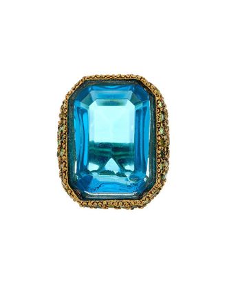 Kenneth Jay Lane 22K Plated Cocktail Ring