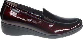Mephisto Olivia Loafer - Dames - Sleehakken - Rood - 40 EU - Leer - Schoenen
