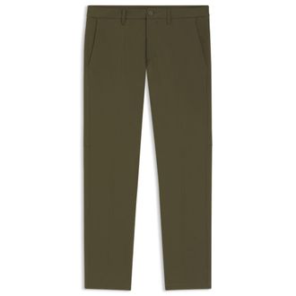 BOSS Slim-fit pants in water-repellent stretch fabric