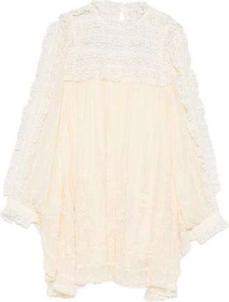 Sea New York Lace Ruffled Dress