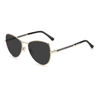 Jimmy Choo London Grey Gradient Pilot Ladies Sunglasses CAROL/S 2M2/IR 56