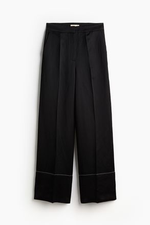 H&M Hose aus Leinenmischung - Schwarz