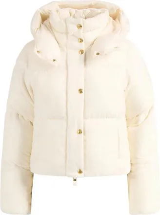Elisabetta Franchi Velvet Down Jacke