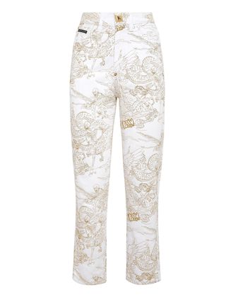 Philipp Plein Jeans Vriendelijke Pasvorm Tattoo
