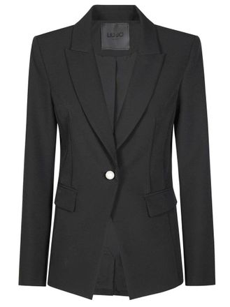 Liu Jo Tailored Blazer With Single-Button Closure