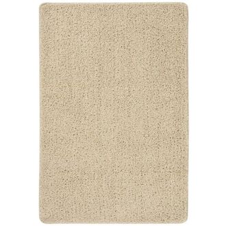 vidaXL Vidaxl - Alfombra Peluda Antideslizante Color Crema 140x200 Cm