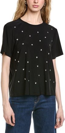 Joseph Ribkoff Short Sleeve Studs Top