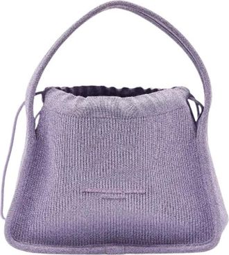 Alexander Wang Pre-owned Bucket Bags, female, Purple, Size: ONE SIZE Pre-owned Small Ryan Bag