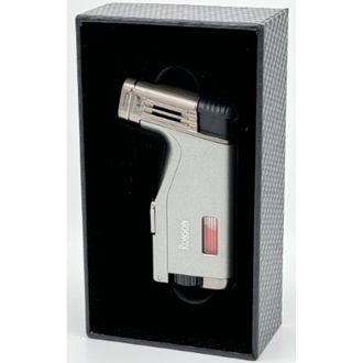 OEM Encendedor De 2 Chorros Ronson Breeze Gl120 Grey Con Perforador