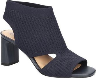 Bella Vita Mira Stretch Knit Sandal in Navy Knit at Nordstrom, Size 9.5