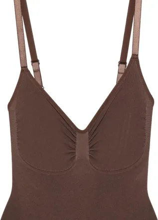 032c Seamless Thong Bodysuit - Brown