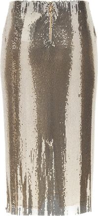 Sportmax Womens Multicolor Polyester Midi Skirt