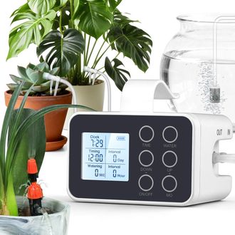 OEM Aspersor Autom&aacute;tico Para Plantas De Interior Con Emisor De Pulverizaci&oacute;n Y Goteo 2 En 1 Mejorado, Dispositivos De Riego Para Plantas Durante Las Vacac