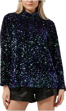 Goosecraft GC Flapper Top - Dames - Longsleeves - Veelkleurig - S - Polyester - Tops