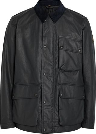 Belstaff Incline Waxed Cotton Jacket - Navy - XL