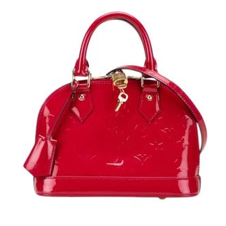 Louis Vuitton Pre-owned Handbags, female, Red, Size: ONE SIZE Pre-owned Alma BB