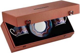 Missoni Tea Cup & Saucer Set Of 2 In Luxury Box in Multicolor 1 at Nordstrom