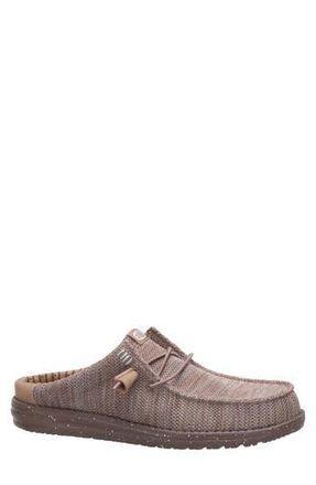Hey Dude Wally Stretch Sox Slip-On in Deep Taupe/Chantrelle Tan at Nordstrom Rack, Size 12