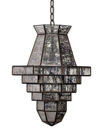 Jamie Young Co. Imperial 1-Light Glass & Metal Pendant