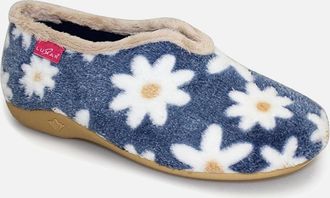 Lunar Womens Daisy Womens Slippers - Blue - Size: 20/7