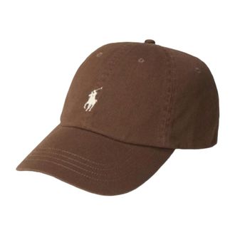 Polo Ralph Lauren Gorra Cl&aacute;sica de Sarga - Accessories - Mujer - Marr&oacute;n - ONE SIZE