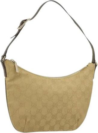 Gucci Borsa a spalla Pre-owned Vintage GG Canvas - - Pre-owned - Donna - Beige - ONE SIZE