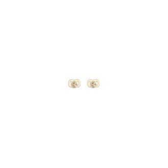 Valentino Garavani Womens Gold Brass Earrings
