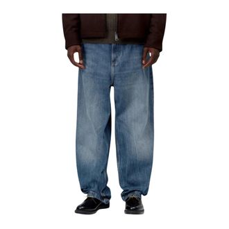 Carhartt Work in Progress Jeans, Heren, Blauw, S, Katoen, Brandon Pant